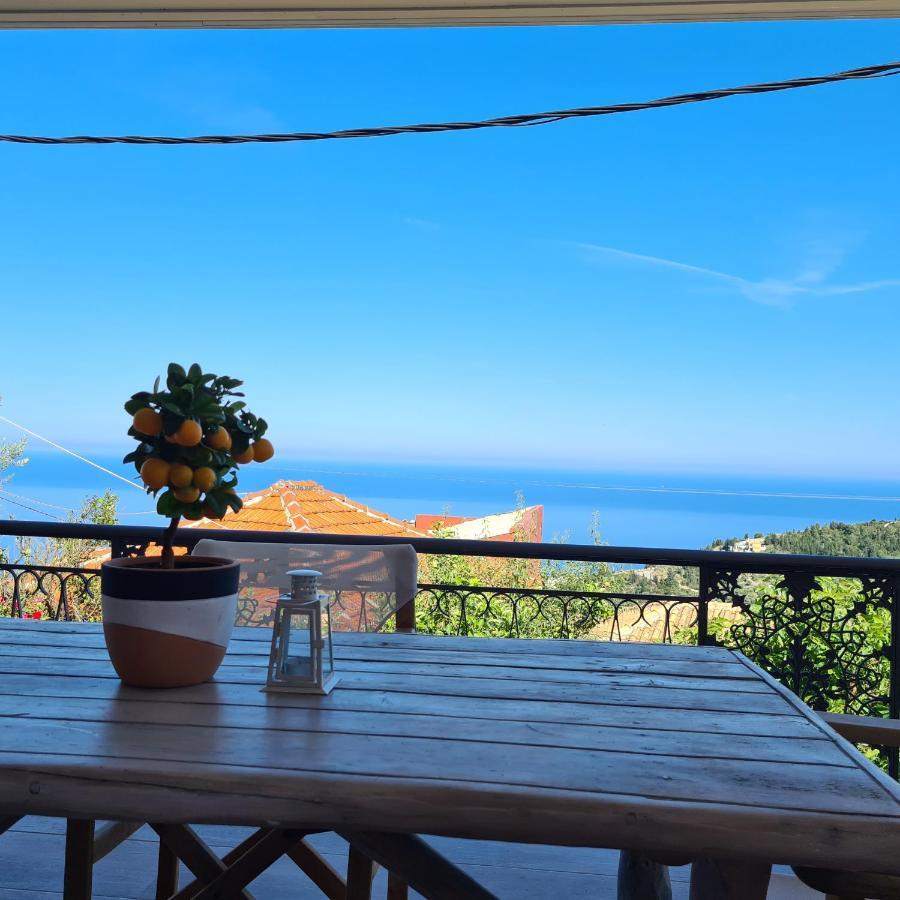 Villa Pure Blue House Athánion Esterno foto